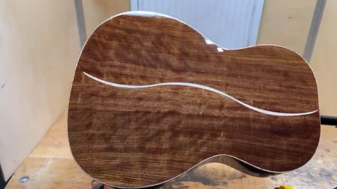 Applying the first coat!