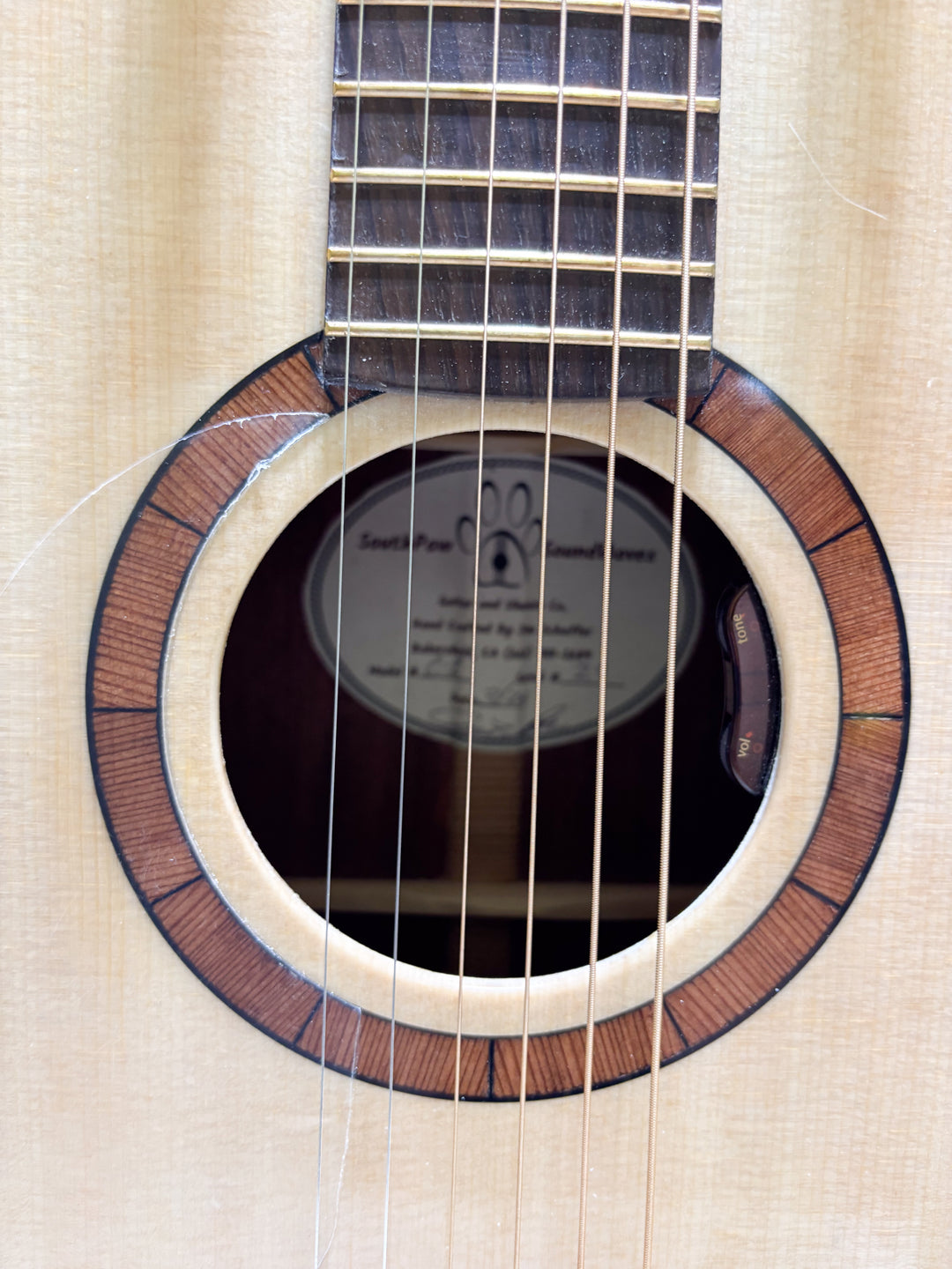 Left Handed Concert Guitar #5